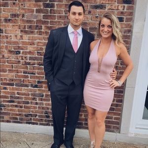 Pink halter dress from TigerMist